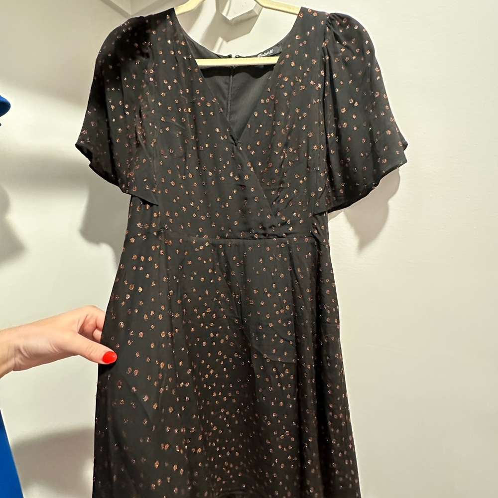 Madewell Black Mini Dress